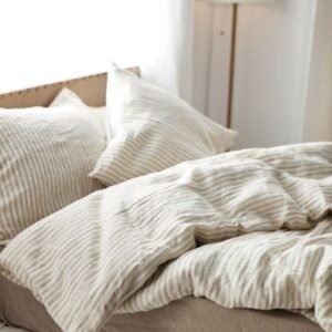 100% Flax Linen Bed Sheet set