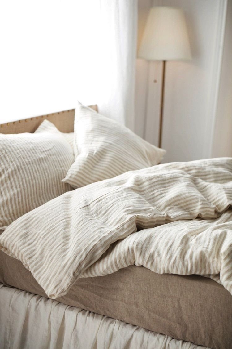 100% Flax Linen Bed Sheet set